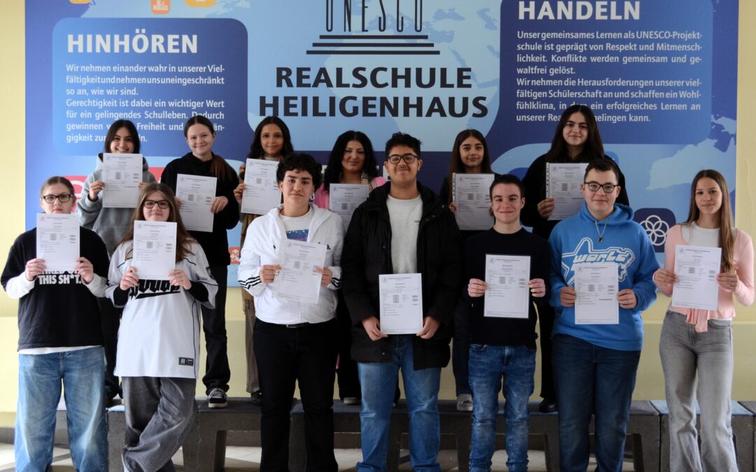 Unsere Klassenbesten 1. Halbjahr 24/25