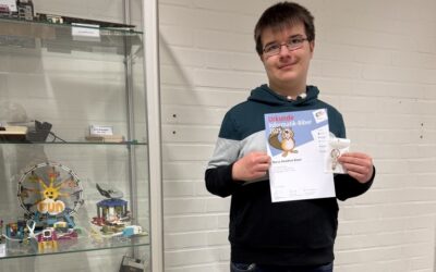 1. Platz beim Informatik-Biber